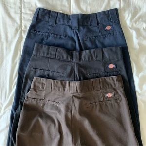 874 Dickies lot of 3
